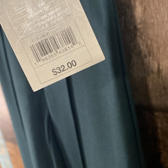 A new day green stretch high waisted flare slacks - Picture 10 of 16